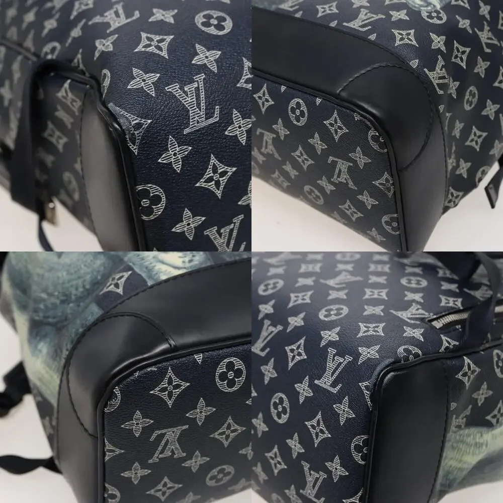 Louis Vuitton Monogram Savanna Steamer Backpack Black